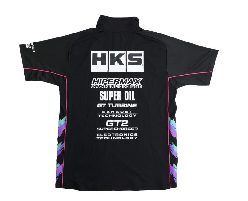 HKS TEAM HALF ZIP POLO SHIRT 2025 L-thumbmail-2