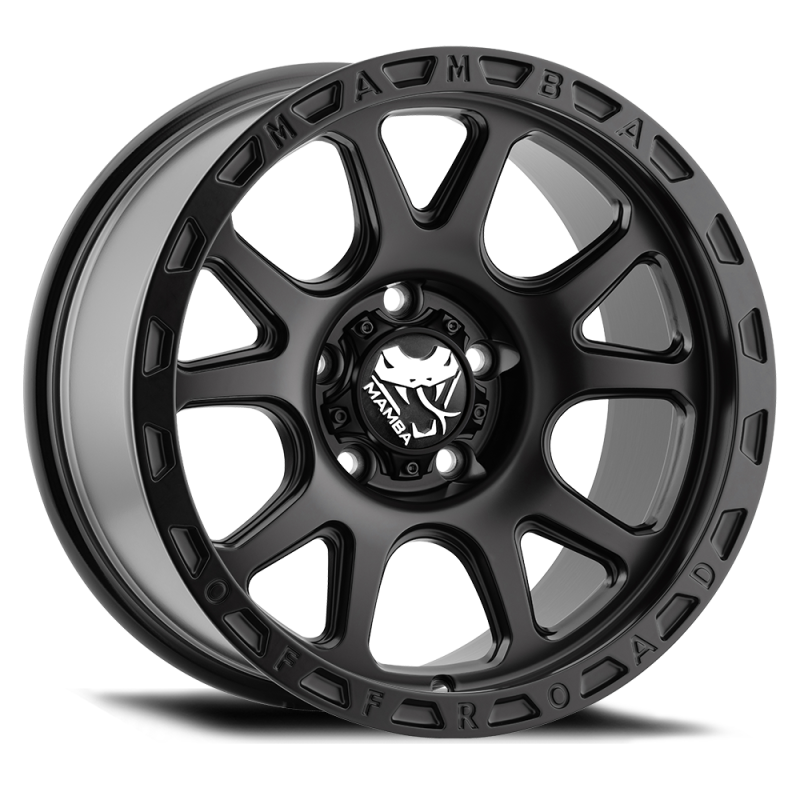 Mamba M27 20x9 5x150 ET12 Matte Black-thumbmail-1