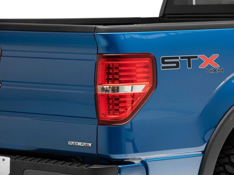 Raxiom 09-14 Ford F-150 Styleside LED Tail Lights- Chrome Housing- Red/Clear Lens-thumbmail-1