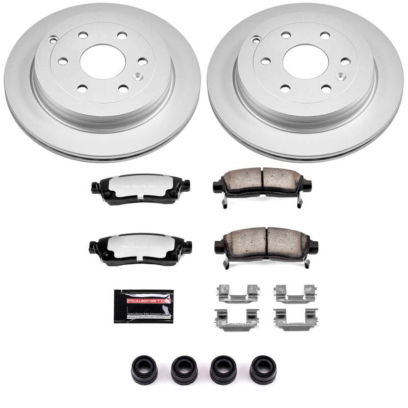 Power Stop 08-17 Buick Enclave Rear Z36 Coated Truck & Tow Brake Kit-thumbmail-1
