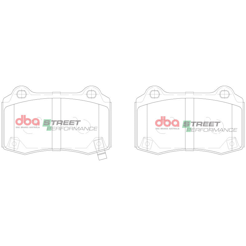 DBA 12-20 Chevrolet Camaro ZL1 6.2L Supercharged (G5/G6 )Rear SP Performance Brake Pads-thumbmail-8