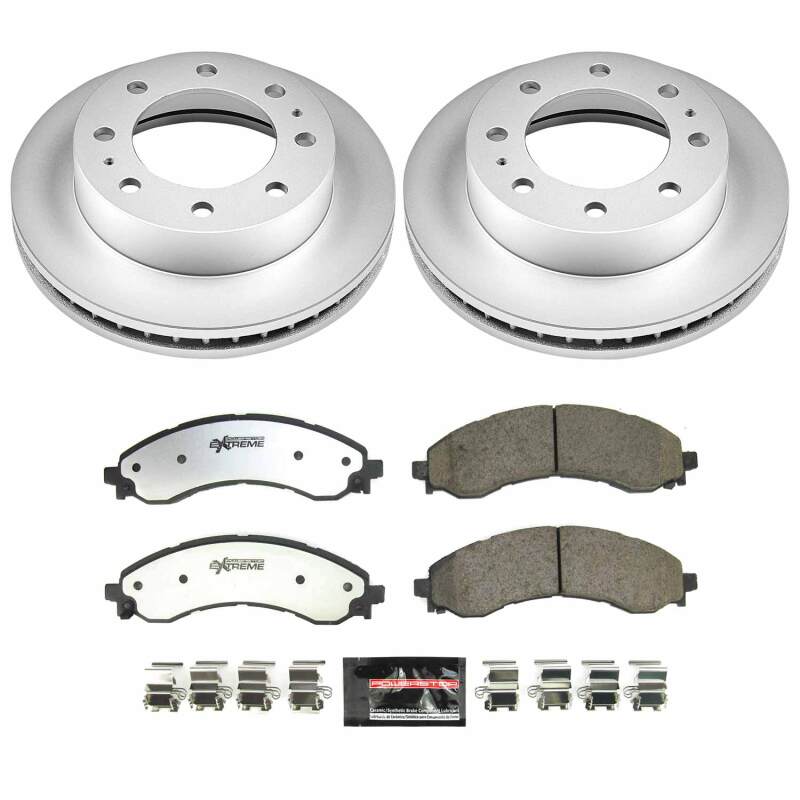 Power Stop 21-23 Chevrolet Express 2500 Front Z36 Coated Truck & Tow Brake Kit-thumbmail-1