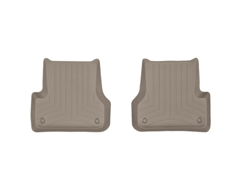 WeatherTech 12+ Audi A6 Rear FloorLiner - Tan-thumbmail-2