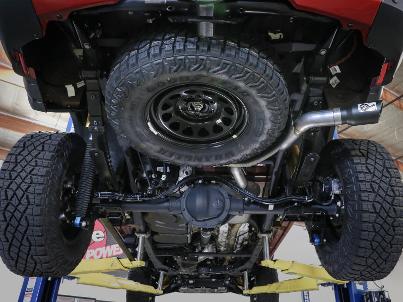 aFe 23-25 GM Colorado/Canyon L4-2.7L (t) Apollo GT Series 3in 409 SS Cat-Back Exhaust w/ Blk Tip-thumbmail-4