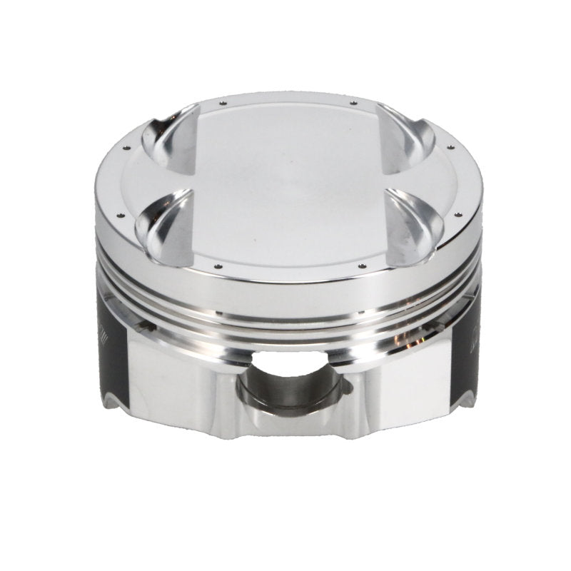 Manley Mitsubishi 4B11 86mm Bore 9.0:1 CR -5cc Dish Turbo Tuff Piston Set w/ Rings-thumbmail-10