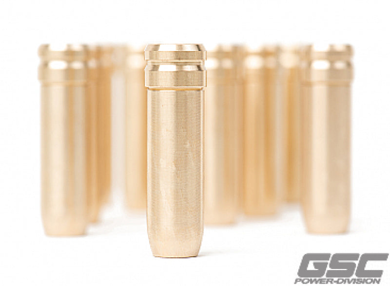 GSC P-D Toyota 2JZ STD Manganese Bronze Exhaust Valve Guide Stopper Style - Set of 12-thumbmail-1