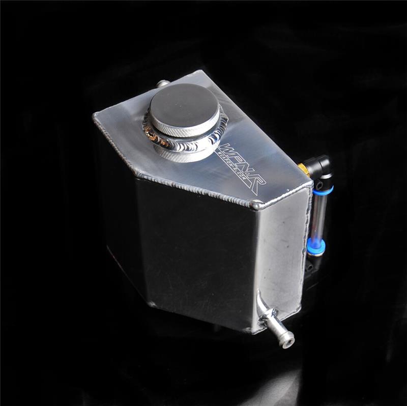 Weapon R 08-11 Mitsubishi Evo 2.0L Aluminum Coolant Overflow Tank-thumbmail-2