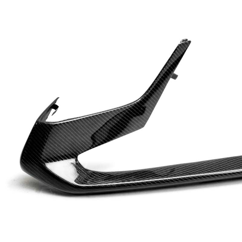 Anderson Composites 20-22 Ford Mustang Shelby GT500 Carbon Fiber Front Bumper Trim-thumbmail-4