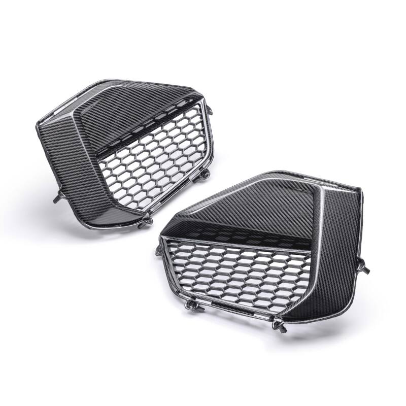 Anderson Composites 2024 Ford Mustang GT Carbon Fiber Front Bumper Inserts-thumbmail-5