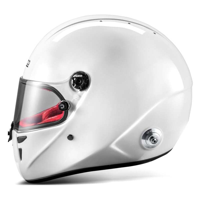 Sparco Stealth RF Helmet - Medium - White/Red-thumbmail-2