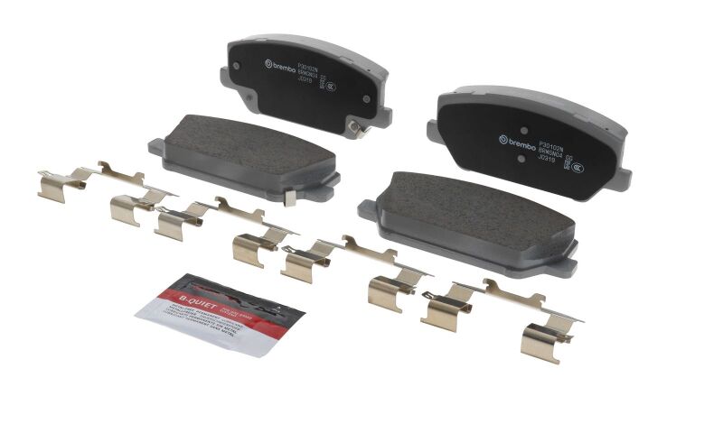 Brembo 19-22 Hyundai Santa Fe/ Hyundai Veloster N Front NAO Brake Pad-thumbmail-25