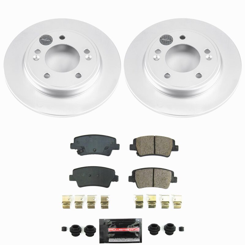 Power Stop 21-25 Hyundai Elantra Rear Z23 Coated Brake Kit-thumbmail-1
