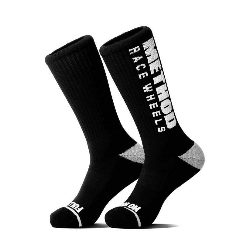 Method Brand Logo Performance Socks - Black-thumbmail-1