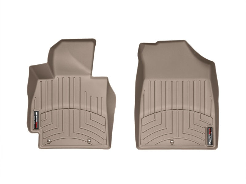 WeatherTech 12+ Hyundai Veloster Front FloorLiner - Tan-thumbmail-2