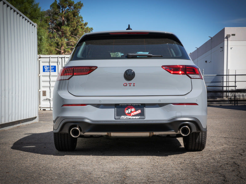 aFe 22-24 Volkswagen GTI MACH Force-Xp 3 to 2-1/2 IN Stainless Steel Cat-Back Exhaust w/Polished Tip-thumbmail-4