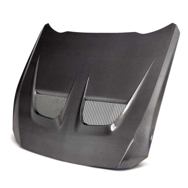 Anderson Composites 2024 Ford Mustang Type-GTD Double Sided Carbon Fiber Hood-thumbmail-7