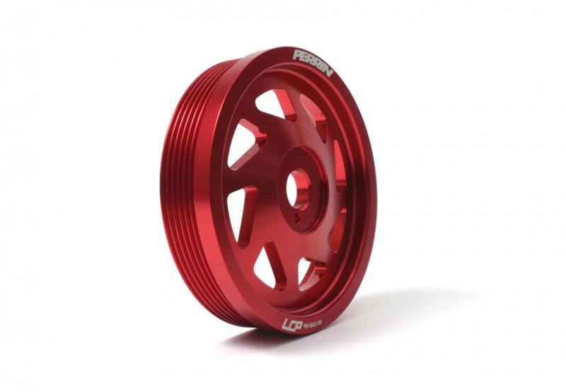 Perrin 13 Subaru BRZ / 13 Scion FR-S / 12-13 Subaru Impreza Crank Pulley - Red-thumbmail-3
