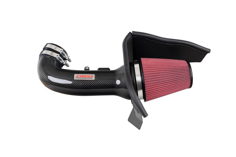 Corsa 16-24 Chevrolet Camaro SS 6.2L V8 Carbon Fiber Open Element Air Intake - Dry-thumbmail-1