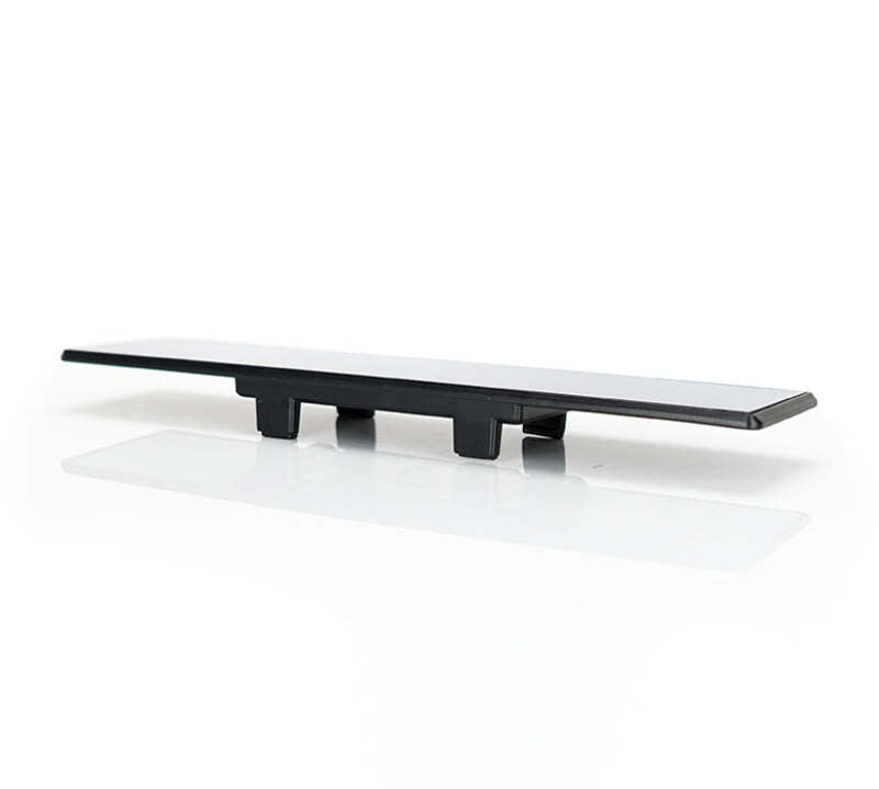 NRG 270mm Wide Panorama Clip-on Rearview Mirror - Flat w/ White Tint-thumbmail-5