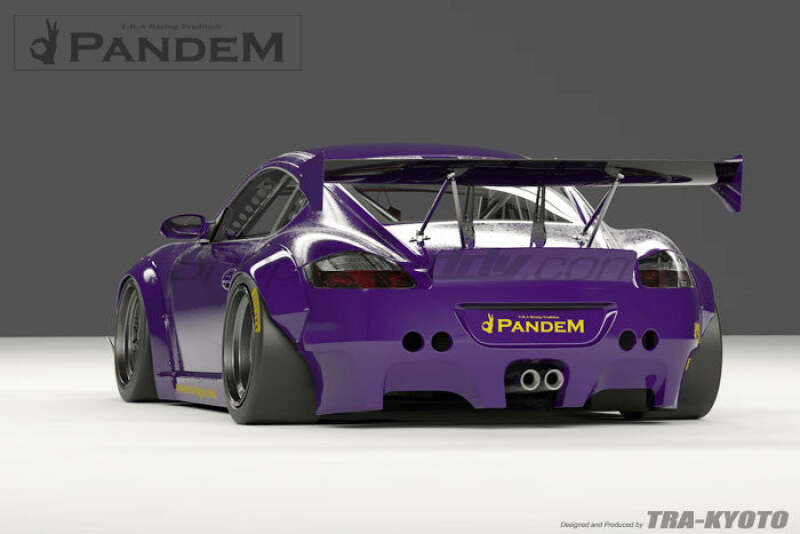 GReddy Pandem RB 09-12 Porsche Cayman Complete Wide Body Aero Kit WITH WING (Special Order)-thumbmail-8