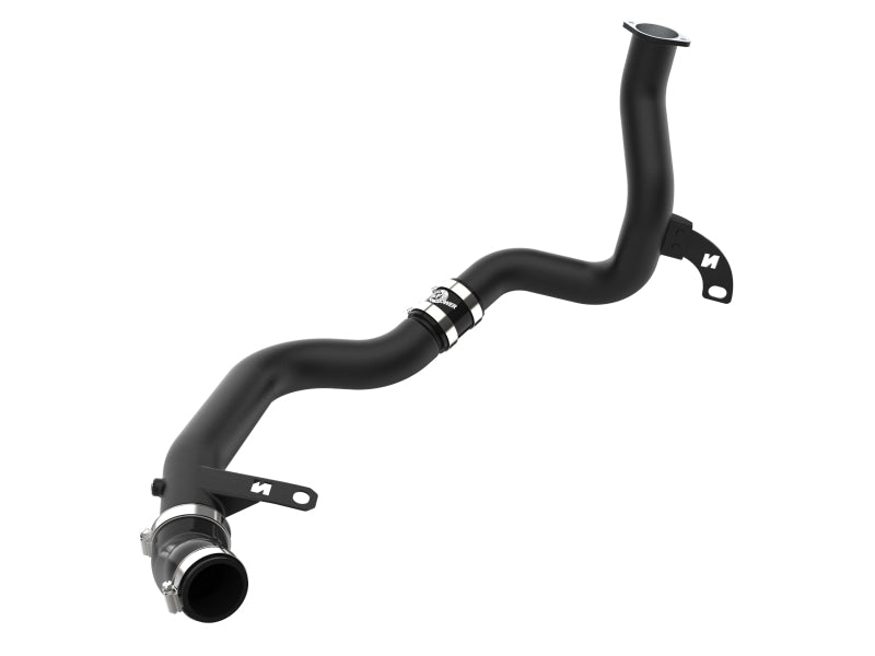 aFe 19-22 Hyundai Veloster N BladeRunner 2-1/4in to 2-1/2in Aluminum Hot Charge Pipe - Black-thumbmail-1
