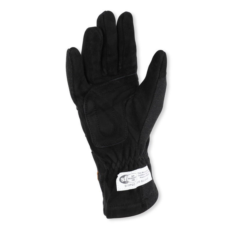 RaceQuip Black 2-Layer SFI-5 Glove - XSmall-thumbmail-8