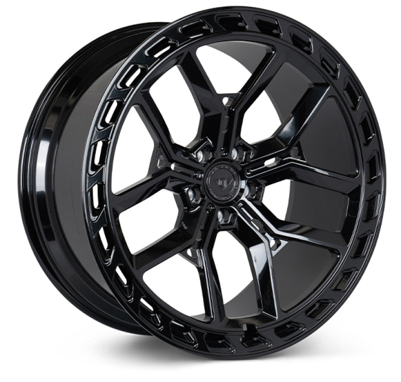 Vossen X Urban Forged UVX - 22x10.5 - ET32 - 5x120 - 72.6 - GB - Gloss Black - Defender Front-thumbmail-2