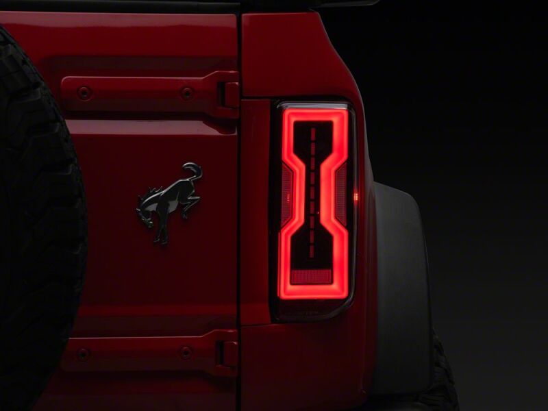 Raxiom 21-26 Ford Bronco Axial Series LED Tail Lights- Black Housing- Clear Lens-thumbmail-12