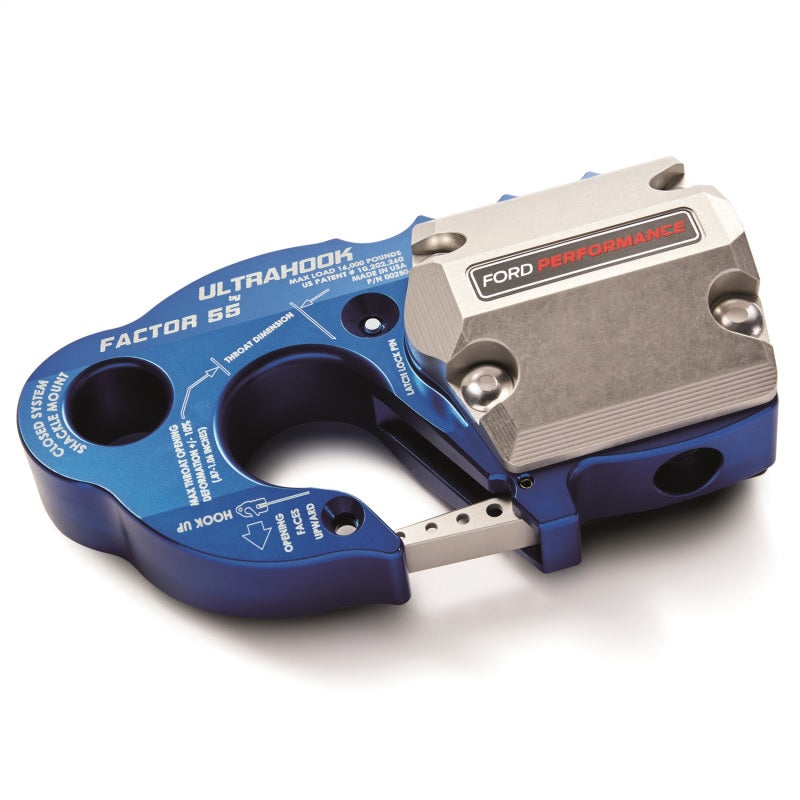 Ford Racing Factor 55 UltraHook w/Rope Guard - Blue-thumbmail-1
