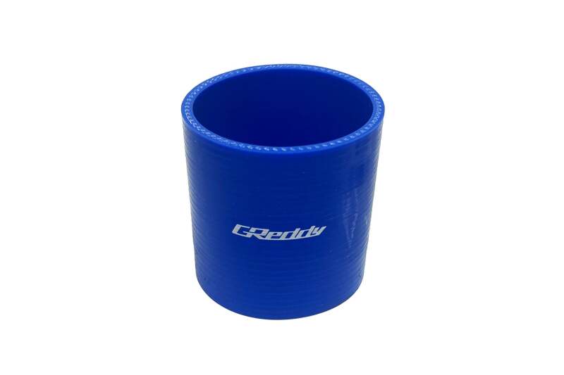 GReddy 70mm x 70mm Silicone Straight Hose - Blue-thumbmail-1