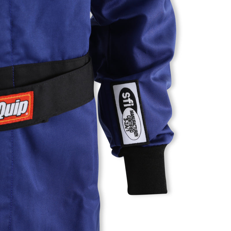 RaceQuip Blue SFI-5 Suit - Large-thumbmail-9