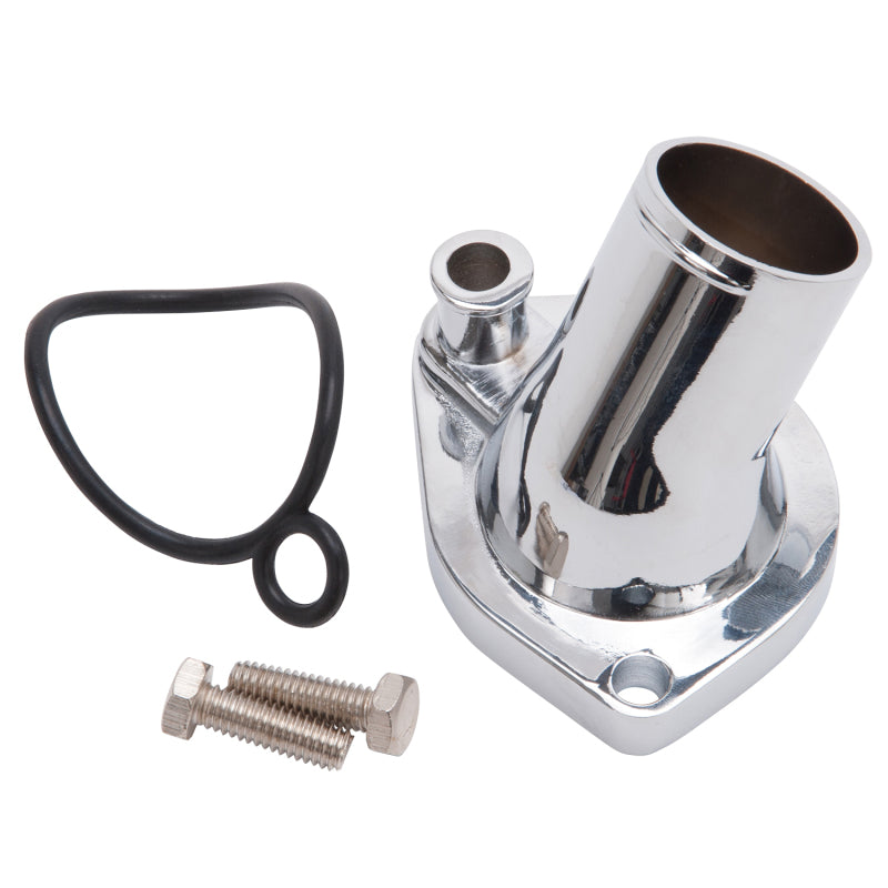 Edelbrock Ford SB V8 Edelbrock 15 Deg. Polished Aluminum Waterneck-thumbmail-1