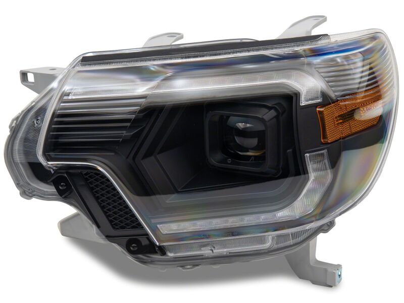 Raxiom 12-15 ToyotaTacoma Axial Series Switchback Projector Headlights- Black Housing- Clear Lens-thumbmail-11