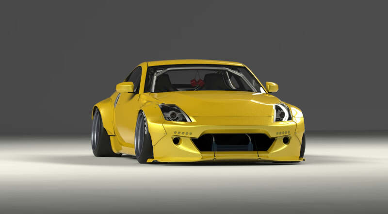 GReddy 03-08 Nissan 350Z Rocket Bunny Full Wide-Body Aero Kit-thumbmail-11