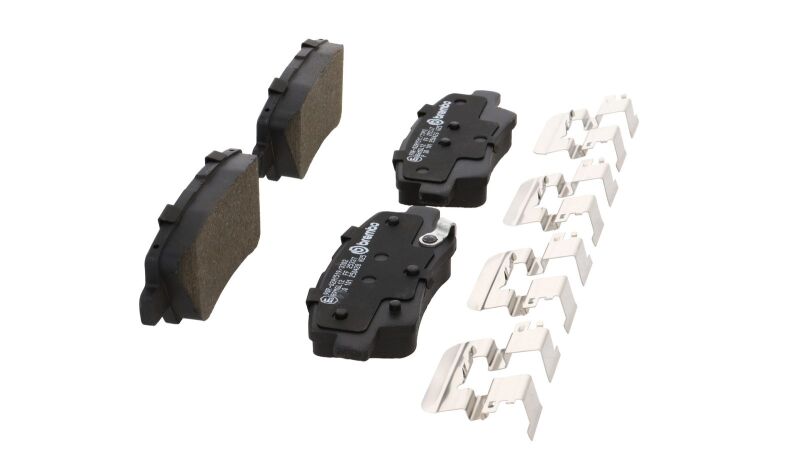 Brembo OE 21-23 Hyundai Kona/19-24 Kona Electric/19-21 Veloster Low-Met Brake Pad - Rear-thumbmail-27