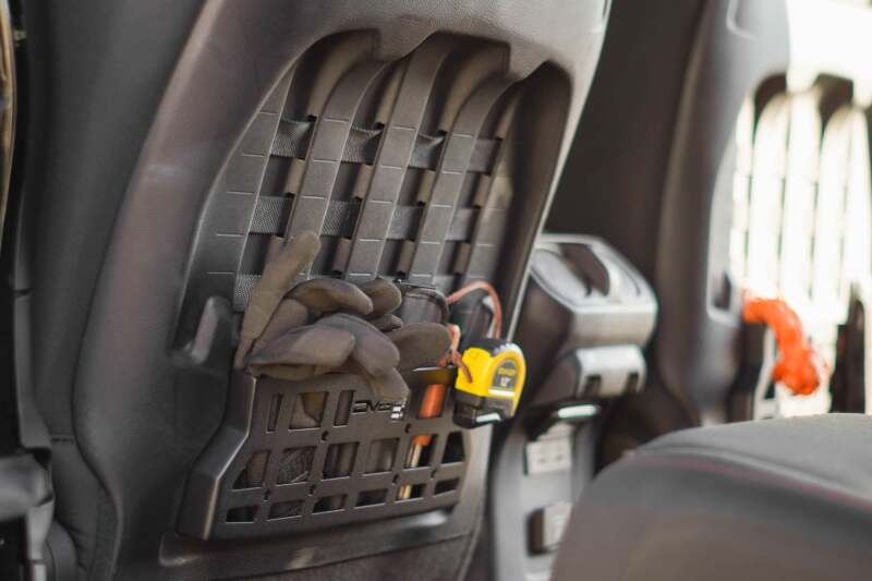 DV8 Offroad 2018-2025 Jeep Wrangler JL JLU Gladiator JT DV8 Offroad Seat Back Molle Pockets-thumbmail-1