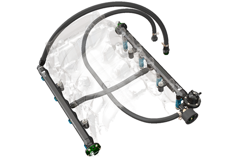 Radium Engineering Toyota 2UZ-FE (Non VVTI) Fuel Rail Plumbing Kit ...