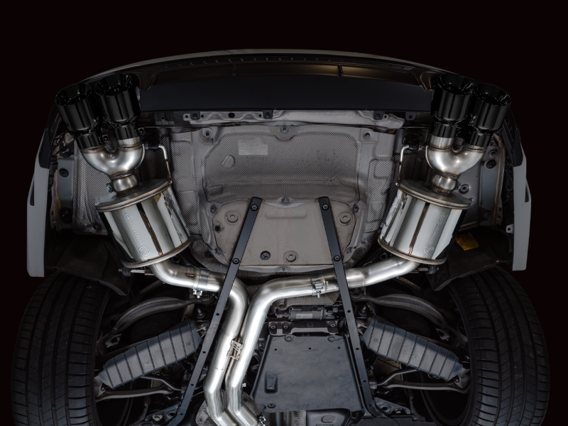 AWE Tuning 19-23 Audi C8 S6/S7 2.9T V6 AWD Touring Edition Exhaust - Diamond Black Tips-thumbmail-12