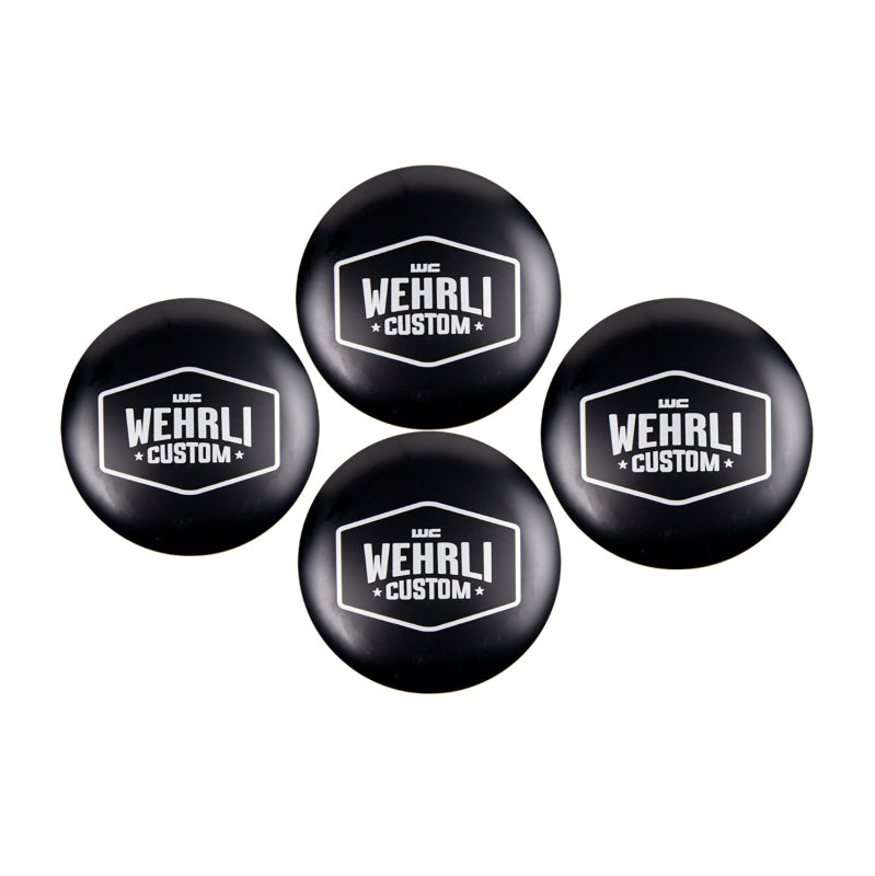 Wehrli 19+ Honda Talon Billet Hub Cap Kit for OEM Wheels - Black Anodized-thumbmail-2
