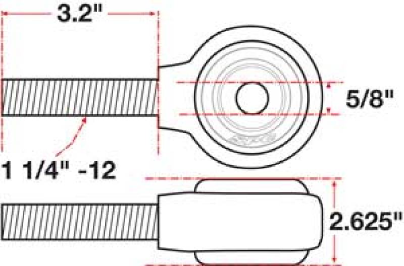 SPC Performance XAXIS Rod End Ball Joint-thumbmail-2