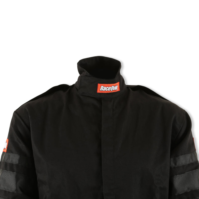 RaceQuip Black SFI-1 1-L Suit - Small-thumbmail-9