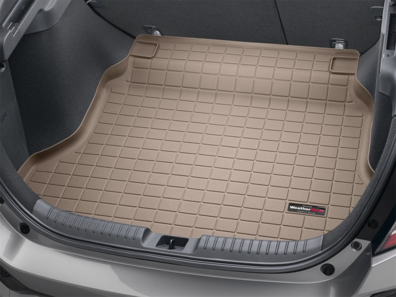 WeatherTech 2017+ Honda Civic Hatchback Cargo Liners - Tan-thumbmail-2