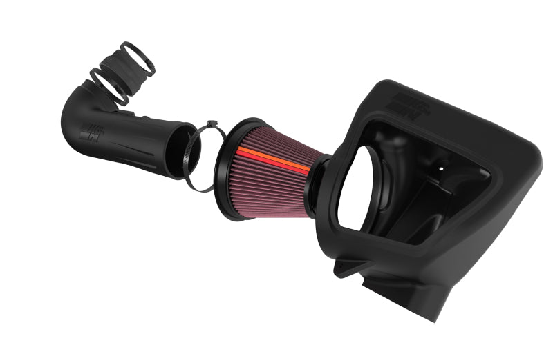 K&N 16-24 Chevy CamaroSS V8-6.2L F Performance Air Intake System-thumbmail-7