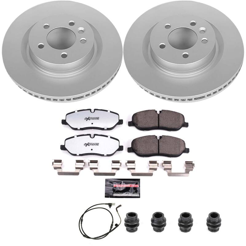 Power Stop 06-09 Land Rover Range Rover Sport Front Z36 Coated Truck & Tow Brake Kit-thumbmail-1