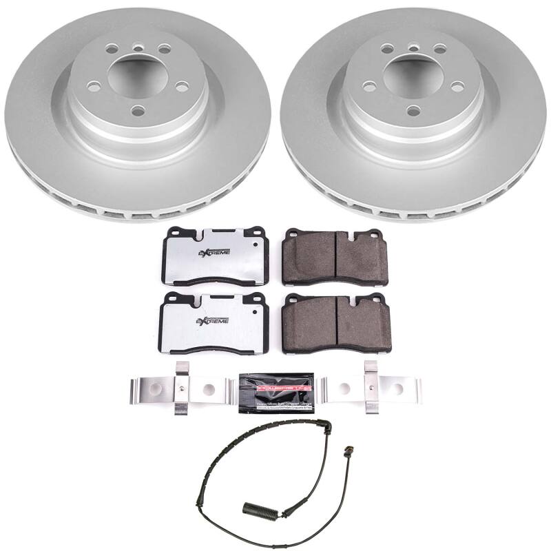 Power Stop 06-09 Land Rover Range Rover Front Z36 Coated Truck & Tow Brake Kit-thumbmail-1