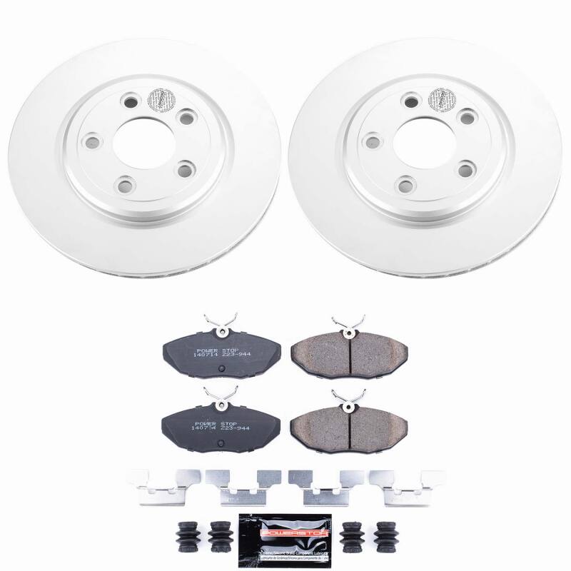 Power Stop 03-05 Jaguar S-Type Rear Z23 Coated Brake Kit-thumbmail-1