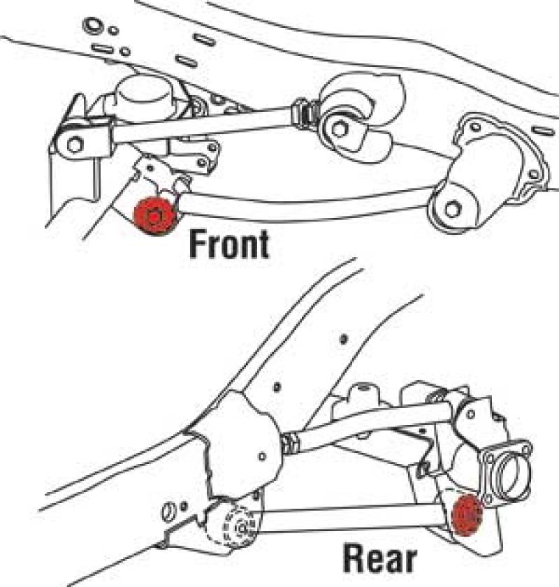 SPC Performance Front/Rear Lower Control Arm xAxis Joint Jeep 07-14 Wrangler / 93-98 Grand Cherokee-thumbmail-2