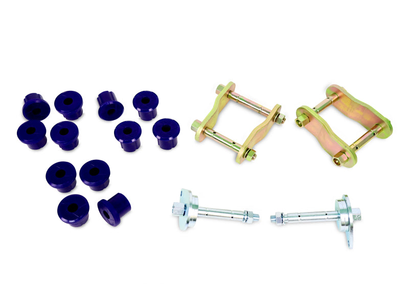 SuperPro 97-07 Toyota Land Cruiser Greaseable Leaf Spring and Shackle Bushing Kit- (Rear)-thumbmail-2