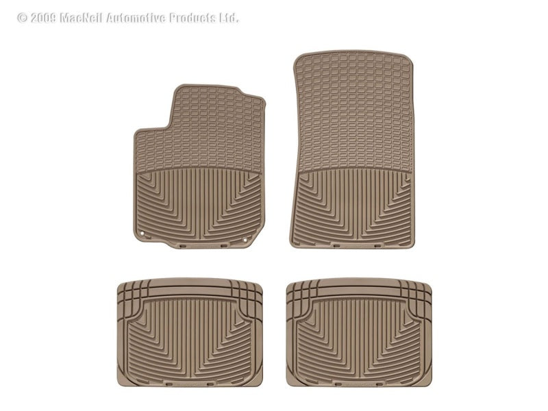 WT Rubber Mats - Rear - Tan-thumbmail-3