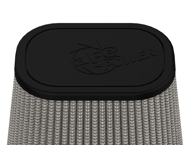 aFe Magnum FLOW Pro DRY S Air Filter 4in F (7-3/4x6-1/2)in B (5-3/4x3-3/4)in T x 7in H-thumbmail-2
